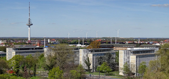 Bild der Gebäude des alten Berufsschulzentrums