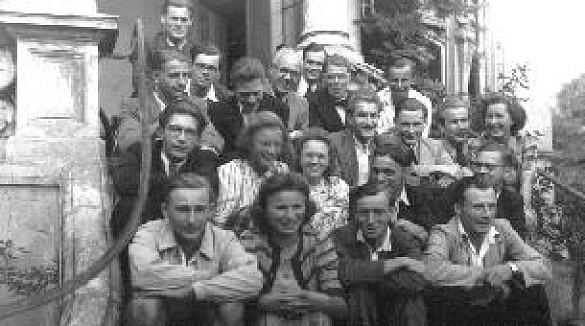 Foto des ersten Kurses des Abendgymnasiums