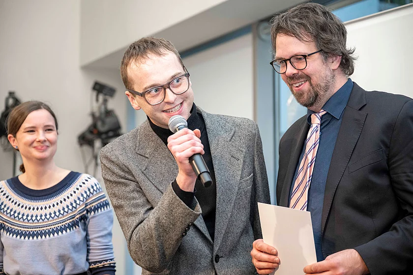 Verleihung des Karl-Nix-Preises an Marlon-Karl Tiarks (2)