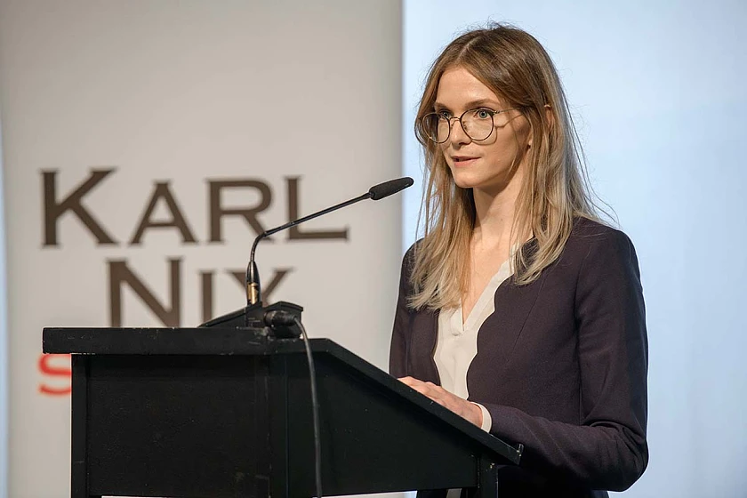 Verleihung Karl-Nix-Preis Angelika Siebert