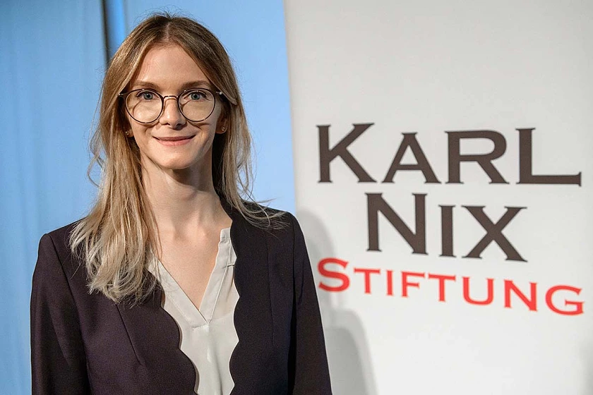 Verleihung Karl-Nix-Preis Angelika Siebert